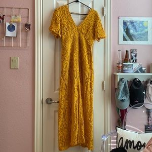 Altard state mustard yellow dress